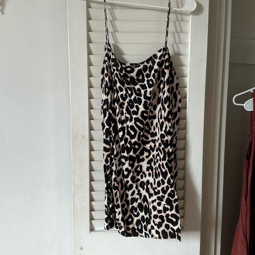 Cheetah slip dress princess Polly